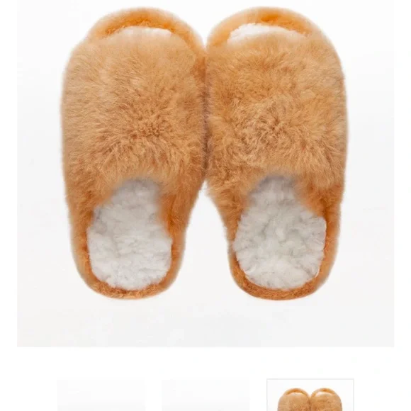 NIB Baboosha Honey Ginger Slippers - Picture 2 of 5